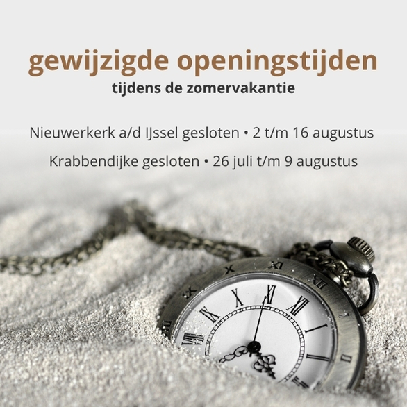 Stolk Orgels zomervakantie